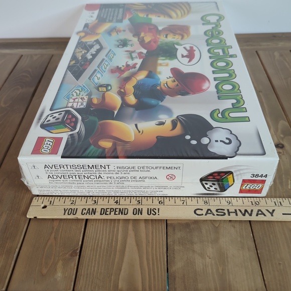 LEGO Creationary Board Game 3844 New Set Retired Sealed - Picture 11 of 12